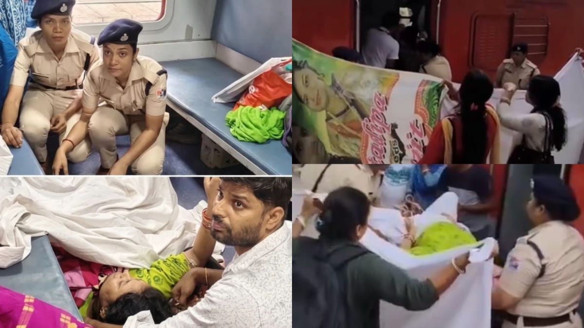 चलती ट्रेन में महिला ने दिया पहले बच्चे को जन्म, दूसरा अस्पताल ले जाते समय एंबुलेंस में जन्मा