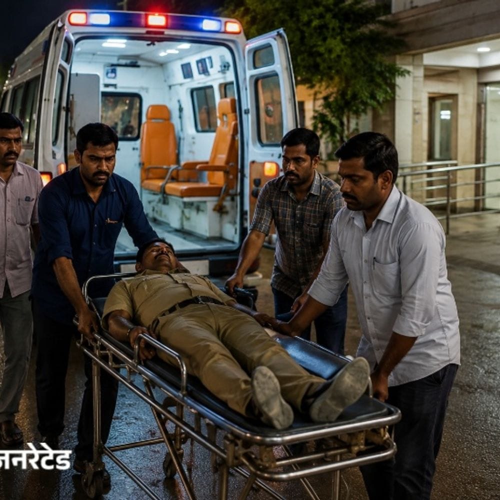 बस ड्राइवर को हार्टअटैक आया, सूझबूझ से बचा गया जिंदगियां:हालत बिगड़ते ही साइड में रोकी, फिर हो गया बेसुध, अस्पताल पहुंचने से पहले तोड़ा दम