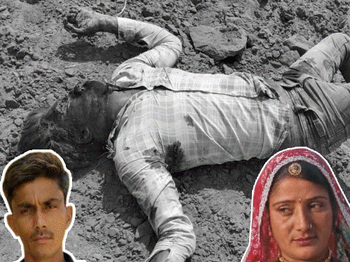 बॉयफ्रेंड के साथ मिलकर पति का किया मर्डर:पहले शराब पिलाई, फिर लाठी मारकर सिर फोड़ा; पत्नी-प्रेमी और रिश्तेदार गिरफ्तार