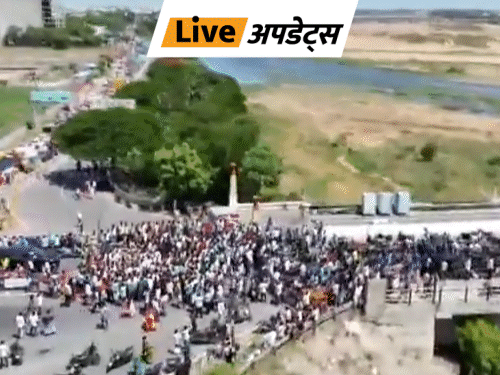 भास्कर अपडेट्स:तमिलनाडु के तिरुचिरापल्ली में ब्रिज मरम्मत के कारण जाम लगा; हजारों गाड़ियां फंसी
