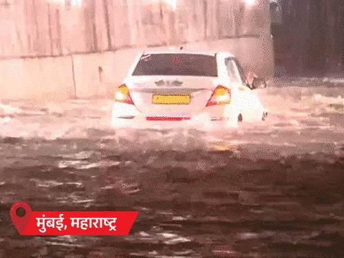 मानसून MP पहुंचा, 9 दिन लेट एंट्री:4 दिन में पूरा राज्य कवर करेगा; मुंबई में बारिश से पेड़ उखड़े, कई गाड़ियां दबीं