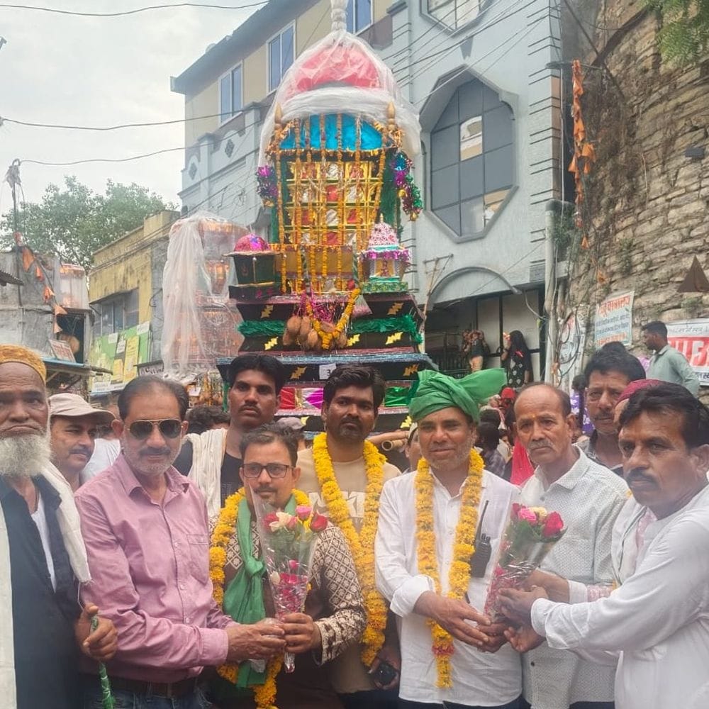 मोहर्रम का पर्व मातमी धुन से मनाया:झालावाड़ में इमाम हुसैन की शहादत पर निकले 2 दर्जन से अधिक ताजिए