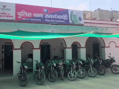 राजस्थान-MP में बाइक चोरी करने वाली गैंग का खुलासा:10 मोटरसाइकिलें बरामद की गईं, दो शातिर चोर गिरफ्तार