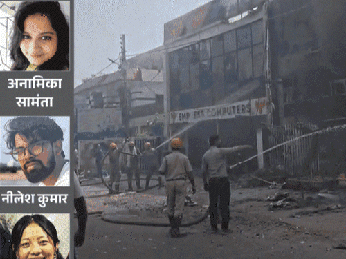 लखनऊ अग्निकांड- कपल की शादी होने वाली थी:एनिमेशन आर्टिस्ट की भूखे पेट मौत, जान गंवाने वाले युवाओं की कहानी