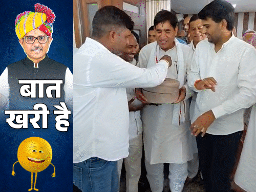 100 करोड़ के हॉस्पिटल का 'फ्रेक्चर' भी नहीं दिखा:जिला प्रमुख को क्यों गिफ्ट की 'चक्की'? सड़क के बीचोंबीच 'मास्टरपीस'