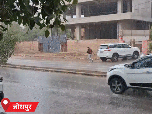 22 जिलों में पहुंचा मानसून, आज पूरे राजस्थान में अलर्ट:जयपुर सहित कई जिलों में 2 इंच तक बारिश; जानें- आगे कैसा रहेगा मौसम
