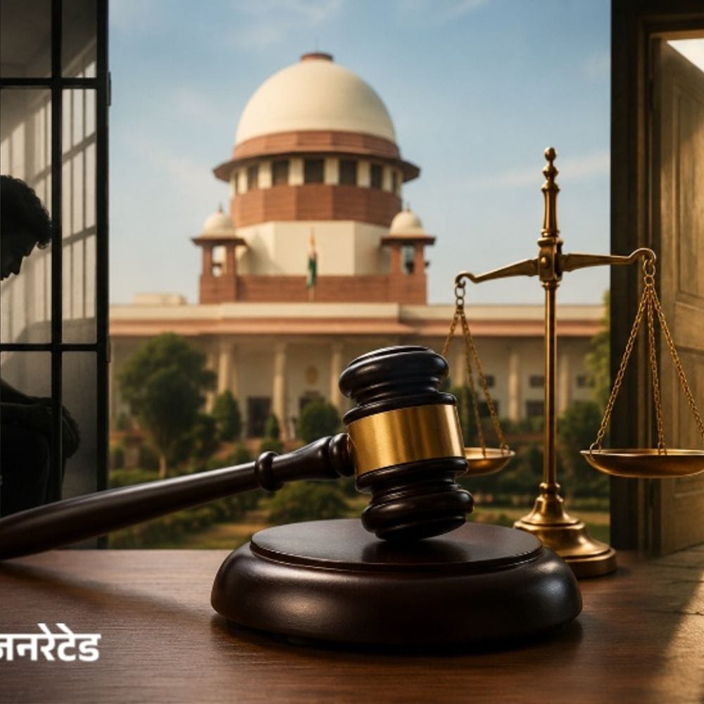 9 साल जेल में बंद हत्या के आरोपी को जमानत:सुप्रीम कोर्ट बोला- घटना के समय किशोर था, आरोप लगा; केस में देरी उसकी गलती नहीं