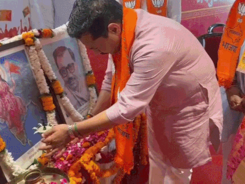BJP संगठन महामंत्री बोले- संगठन- सत्ता एक साथ रहें:पार्टी से बड़ा कोई नहीं, गुटबाजी के लिए यहां कोई जगह नहीं