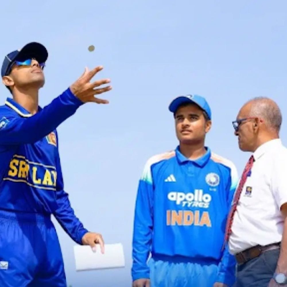 अंडर-19 क्रिकेट में श्रीलंंका ने भारत को हराया:आखिरी ओवर में चौका-छक्का लगाया; तीन मैचों की वनडे सीरीज 2-1 से जीती