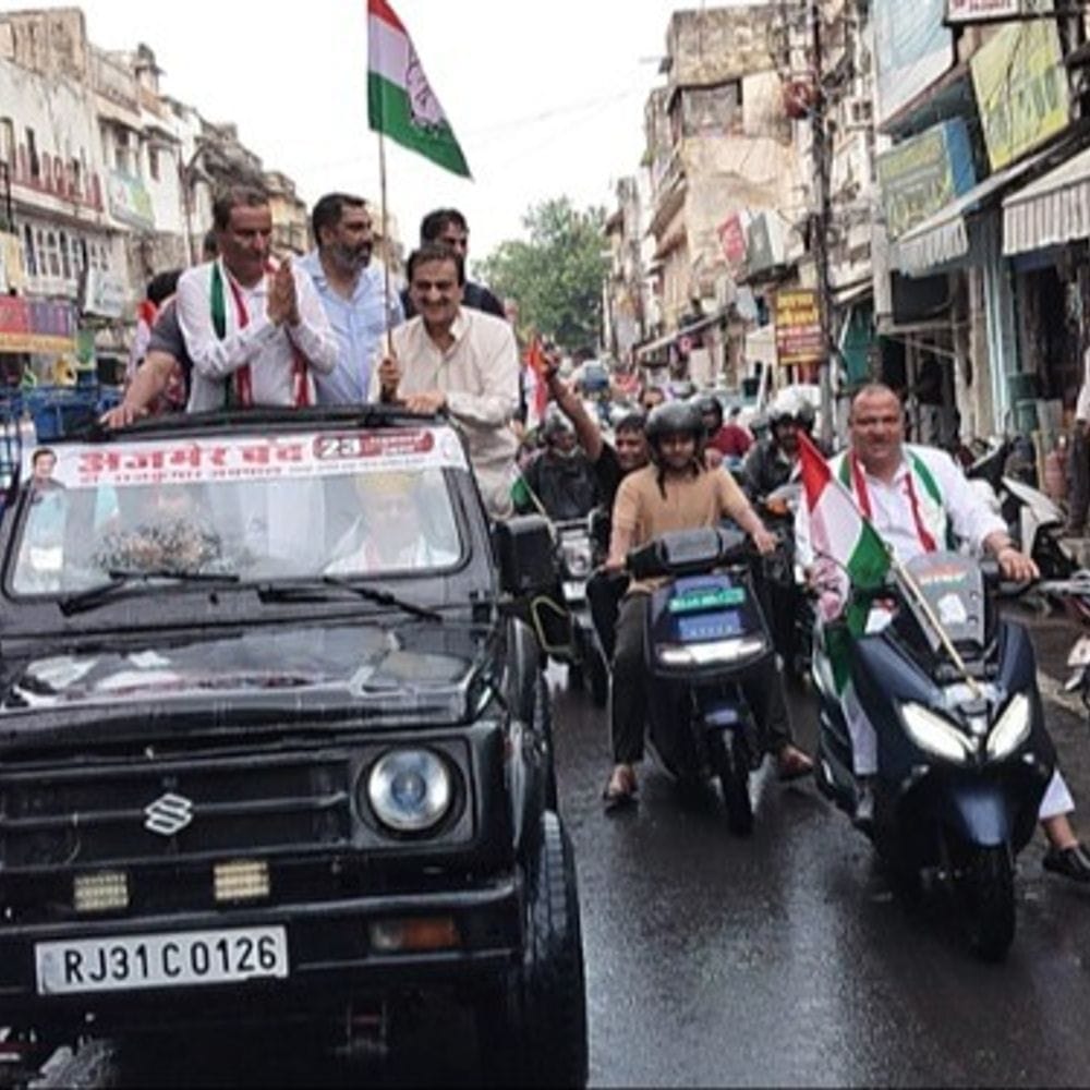 आनासागर झील में गंदगी को लेकर कल अजमेर रहेगा बंद:सुबह 6 से शाम 5 बजे तक बंद का आह्वान, कांग्रेस ने शहर में निकाली जनजागरण रैली