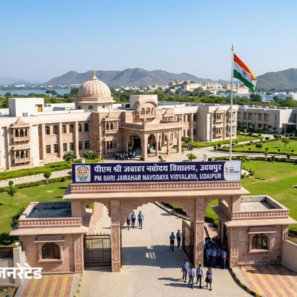 उदयपुर के फलासिया में खुलेगा जवाहर नवोदय विद्यालय:केंद्र सरकार ने दी मंजूरी; प्रशासन को जमीन-आवंटन के लिए भेजा लेटर, सांसद ने उठाई थी मांग