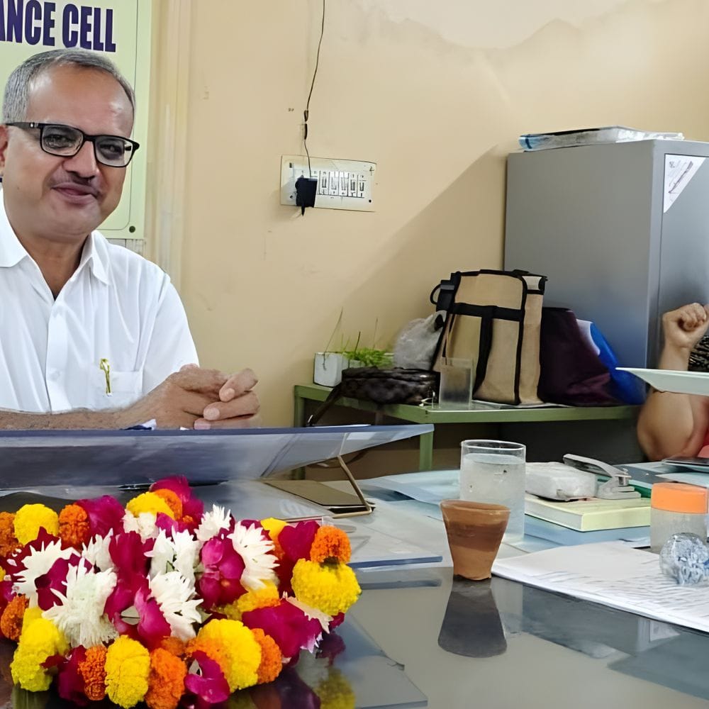 एमएसजे में नए प्राचार्य ने संभाला पदभार