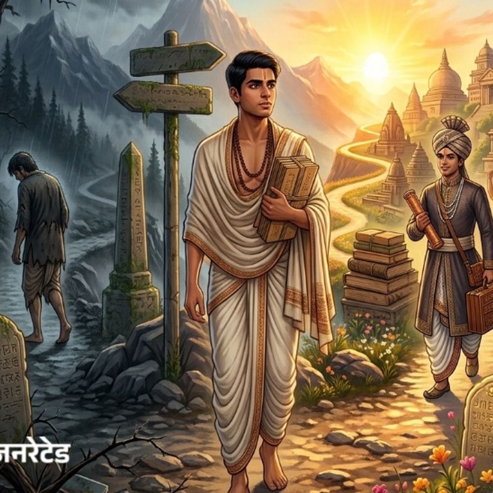 कथा- एक पिता के दो बेटे, एक सफल, दूसरा बर्बाद:समस्याओं से भागने के बजाय उन्हें स्वीकार करके समाधान खोजें, जो व्यक्ति धैर्य रखता है, वही सफल होता है