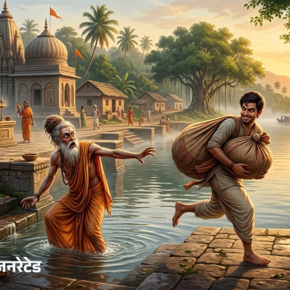 कथा: ठग ने विश्वास जीत कर साधु को दिया धोखा:किसी भी व्यक्ति पर भरोसा करने से पहले उसके इरादों को समझें, तुरंत विश्वास करना नुकसान का कारण बन सकता है