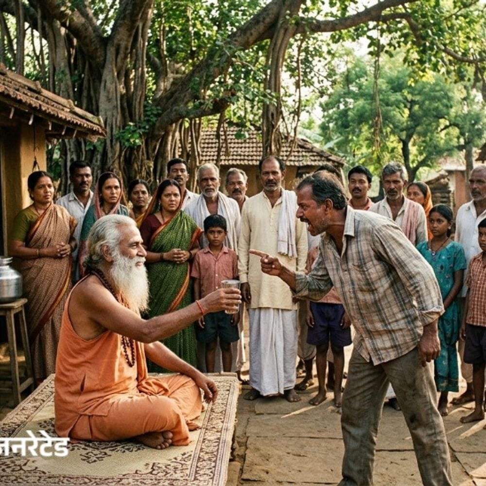 कथा: संत की क्रोधी व्यक्ति को सीख:गुस्सा आने पर तुरंत प्रतिक्रिया देने के बजाय कुछ क्षण रुकें, यही छोटा-सा विराम बड़े विवाद को टाल सकता है