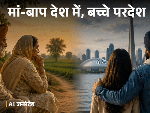 कनाडा सरकार का पंजाबियों को झटका:PR होने पर भी पेरेंट्स, दादा-दादी को साथ नहीं बसा पाएंगे; अब सिर्फ सुपर वीजा का सहारा