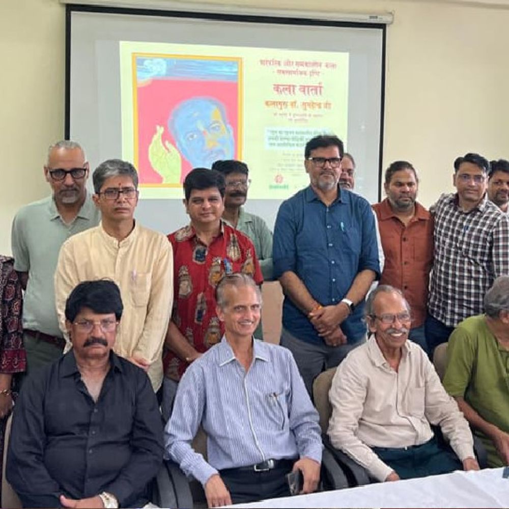 कलागुरु डॉ. सुमहेन्द्र शर्मा को कला जगत ने किया याद:परंपरा और आधुनिकता पर हुआ सार्थक संवाद, पढ़ें शहर की प्रमुख खबरें