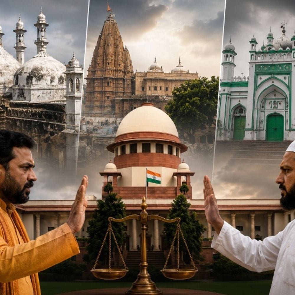 काशी, मथुरा, संभल में सुप्रीम कोर्ट की मध्यस्थता से इनकार:हिंदू-मुस्लिम पक्ष ने कहा- बातचीत से समाधान नहीं, मुकदमा लड़कर फैसला चाहते हैं