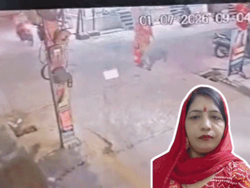 कोर्ट रीडर की पत्नी का मंगलसूत्र छीन भागे बाइकसवार:टहलते हुए घर लौट रहे थे दंपती; दो दिन बाद भी सुराग नहीं