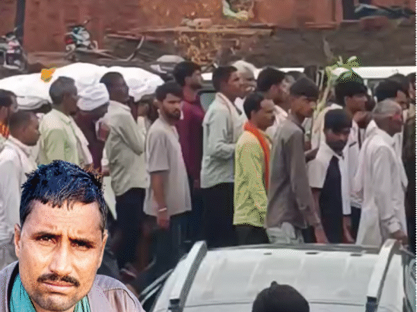 छावनी बना डकैत जगन का गांव,9 थानों की पुलिस तैनात:धौलपुर में कुछ ही देर में होगा अंतिम संस्कार, तीनों भाइयों का किया जा रहा इंतजार