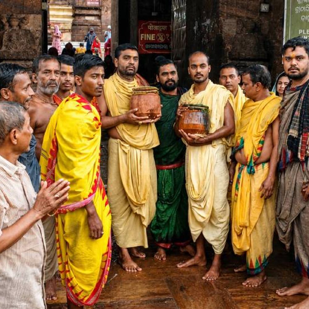 जगन्नाथ धाम की अनूठी परंपरा:365 दिन बाद जमीन से निकला खास फुलुरी तेल, रथयात्रा से पहले शुरू हुआ उपचार और श्रृंगार