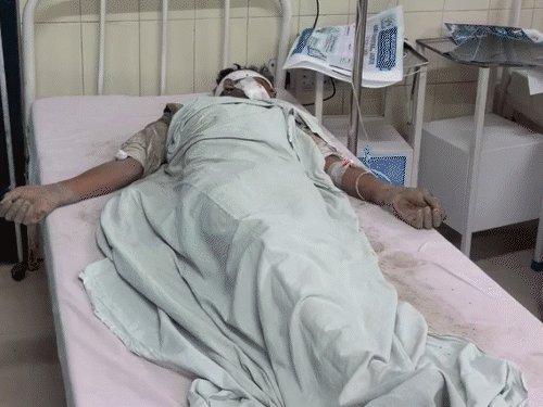 जयपुर में एफटीआई ऑफिस की छत गिरी, 11 मजदूर घायल:एसएमएस ट्रॉमा सेंटर में मची अफरा-तफरी, 9 गंभीर घायलों का इलाज जारी