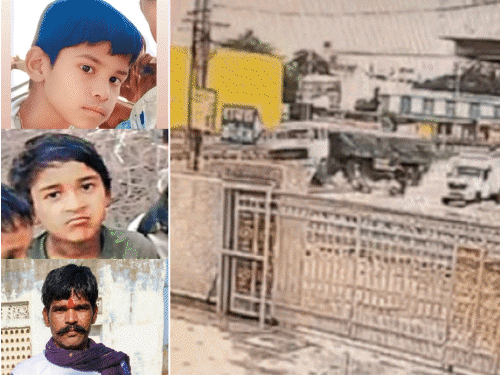 जयपुर में परिवार पर चढ़ा ट्रेलर, 4 की मौत:बच्चों के शव टुकड़ों में नाले में गिरे, मां के पैर टूटे; ट्रेलर के 5 चालान पेंडिंग