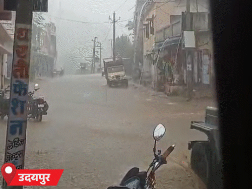टोंक में 4 इंच से ज्यादा बारिश:अलवर में बहने लगी नदी, दौसा में जगह-जगह पानी भरा; 10 से ज्यादा जिलों में बारिश