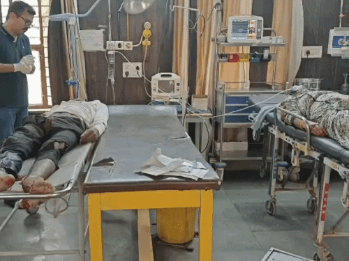 ट्रक के फ्यूल टैंक से टकराई बाइक,हाईवे पर फैला डीजल:अनूपगढ़ जा रहे दंपती की मौत, भाई के रेस्टोरेंट के उद्घाटन के लिए आई थी महिला