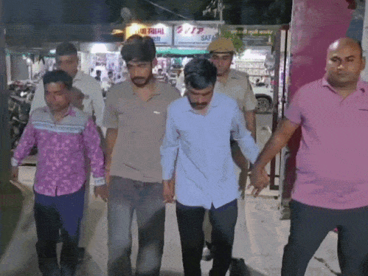 ट्रेन से आकर चोरी करने वाले 3 आरोपी गिरफ्तार:600 किलोमीटर दूर से आते थे चोर, 12 वारदातें करना कबूला