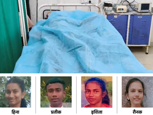 तालाब में नहाते समय 6 डूबे, 4 भाई-बहनों की मौत:परिवार में अब केवल माता-पिता बचे; छुट्टियों के लिए आई भांजी भी हादसे का शिकार
