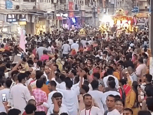 'तू ना संभाले तो हमे कौन संभाले':भगवान जगन्नाथ के रथ को खींचने की मची होड़, 25 जुलाई को मौसी घर से लौटेंगे निजधाम