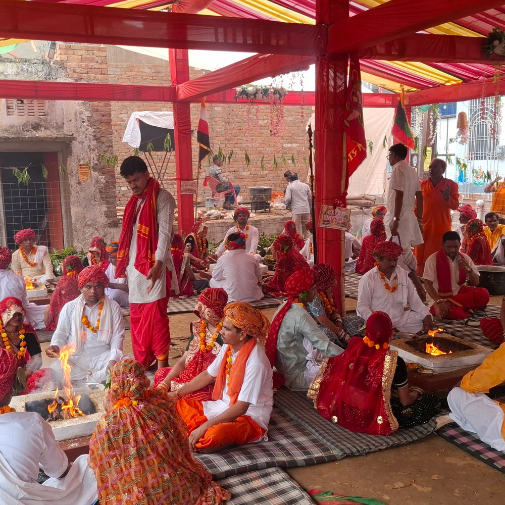 तेजाजी व देहलवालजी की मूर्ति प्राण प्रतिष्ठा