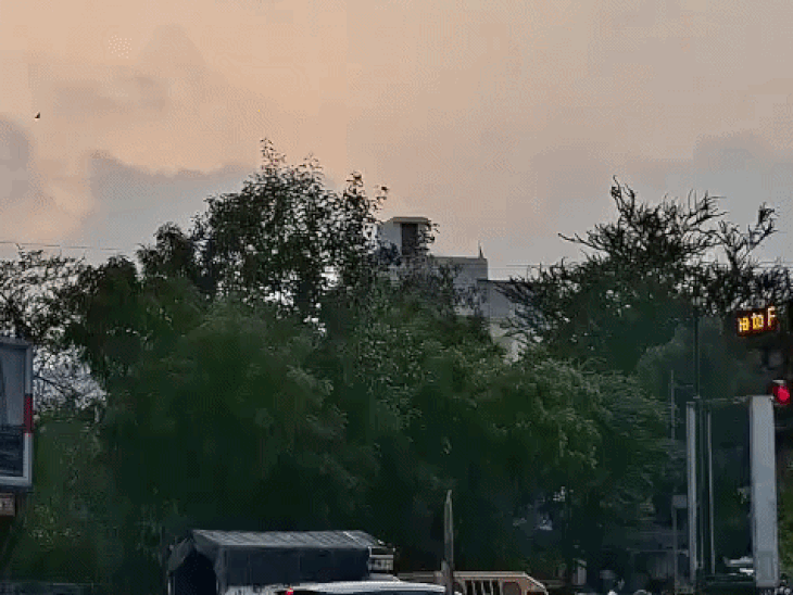 दिन भर सूखा रहा आज, तापमान में हुई गिरावट:अब तक उदयपुर से ज्यादा सलूंबर में बारिश, कल भी बरसात का येलो अलर्ट
