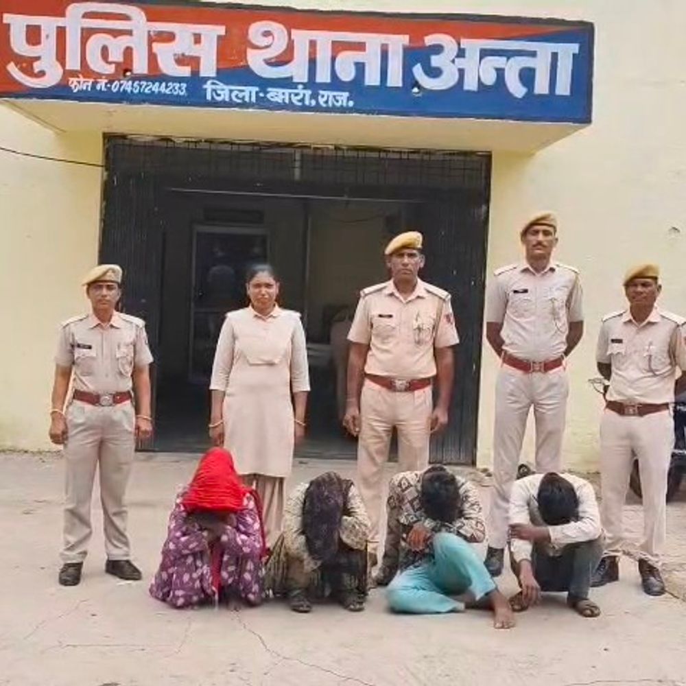 नागदा पेयजल परियोजना से केबल चोरी का खुलासा:दो महिलाओं सहित चार आरोपी गिरफ्तार, केबल बरामद