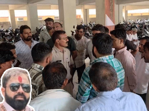 नागौर के पूर्व-सरपंच के भाई की मौत पर बवाल:भाई ने कहा- 5-6 महीने से रची जा रही थी साजिश, 4 घंटे प्रदर्शन के बाद FIR