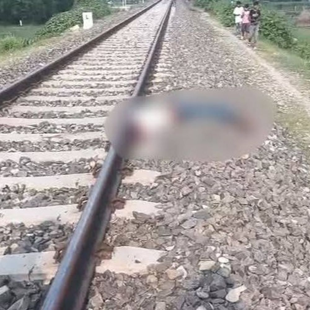नारनौल में मालगाड़ी से कट कर व्यक्ति की मौत:राजस्थान का रहने वाला, पेंट के काम के सिलसिले में आया, कागजातों से हुई पहचान