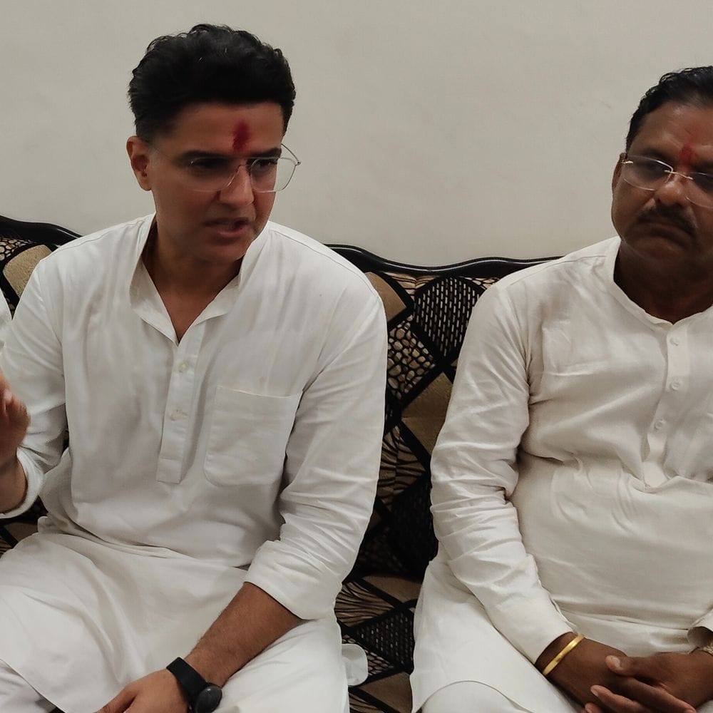पायलट ने पूछा-'ना खाऊंगा, ना खाने दूंगा' का क्या हुआ:कहा- राम मंदिर चंदा चोरी विवाद में सिर्फ लीपापोती हो रही