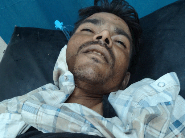 पिकअप की टक्कर से दूर जा गिरा बाइक सवार:मौके पर मौत, हादसे के बाद ड्राइवर फरार, सब्जी मंडी गेट नंबर-3 के पास हुआ हादसा