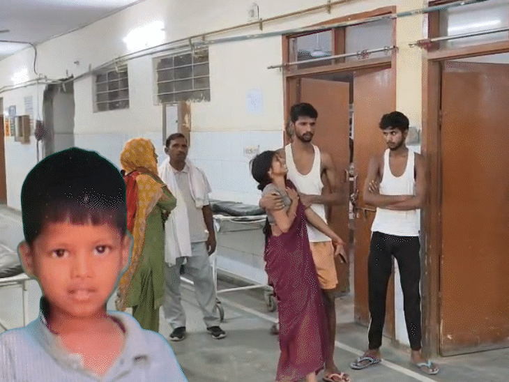 बाइक ने 4 साल के बच्चे को कुचला, मौत:फैक्ट्री में चादर ओढ़कर लेटा था, ऊपर से निकली बाइक; 3 बहनों का इकलौता भाई था