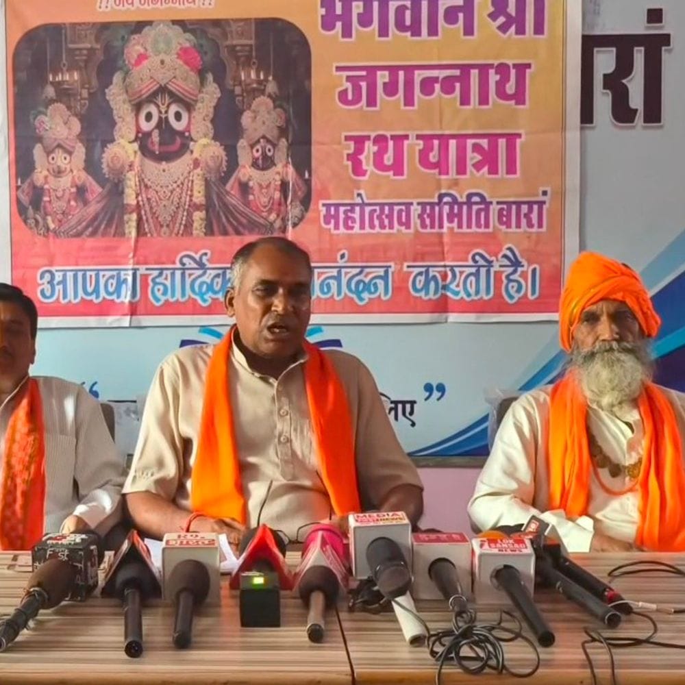 बारां में भगवान जगन्नाथ की रथ यात्रा 16 जुलाई को:पुरी की तर्ज पर निकलेगा विशेष रथ, समिति ने साझा की रूपरेखा