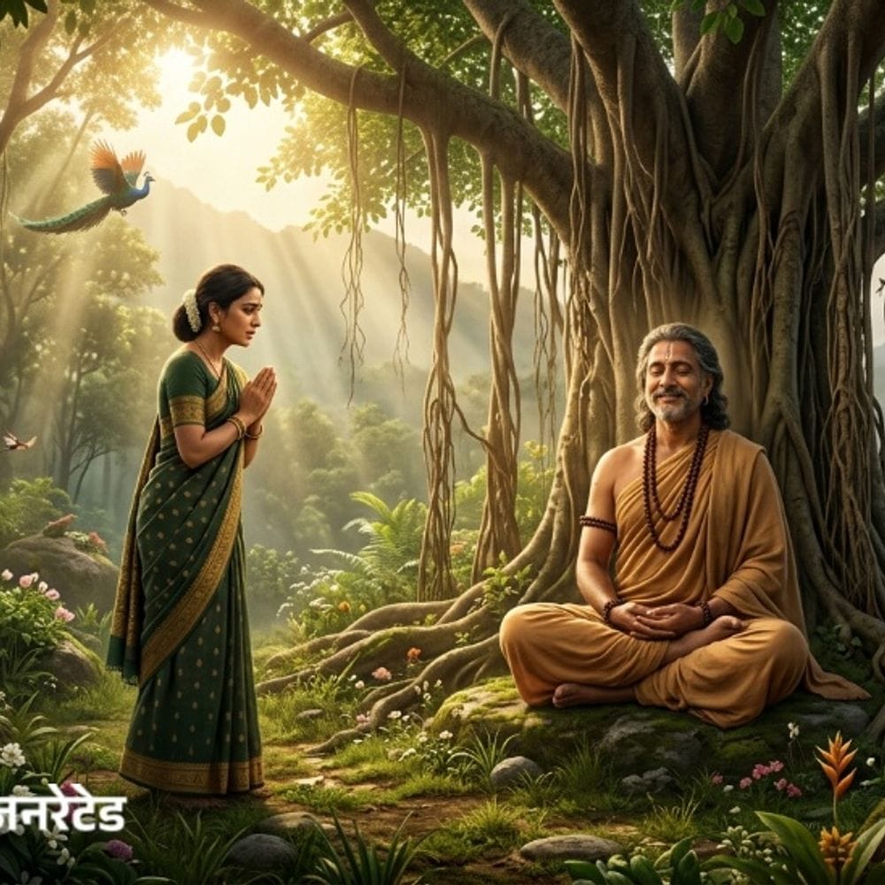 युधिष्ठिर की द्रौपदी को सीख:जीवन में समस्याएं कभी पूरी तरह खत्म नहीं होतीं, हमें परिस्थितियों के बीच भी संतुलन बनाना सीखना चाहिए