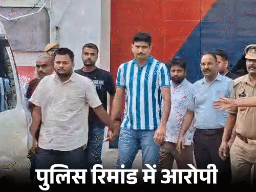 राममंदिर चंदा चोरी- फर्जी रसीद बुक मिली:तीनों आरोपियों को लेकर लवकुश मिश्रा के घर गई पुलिस, परिवार वालों से भी पूछताछ की