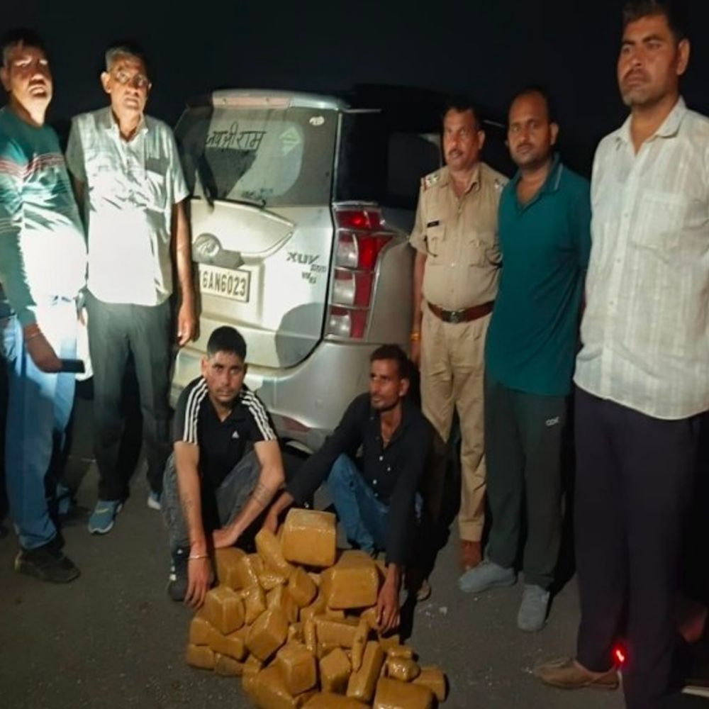 व्यापार में नुकसान हुआ तो दुकानदार बना तस्कर:SUV की डिग्गी में सीक्रेट बॉक्स बना कर गांजा तस्करी; 3 राज्यों का सप्लायर पकड़ा