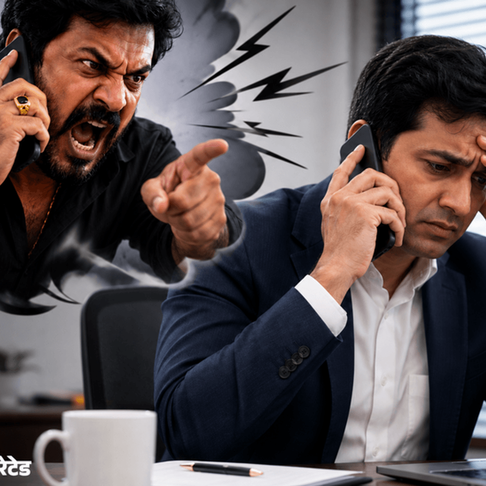 व्यापारी से 5 करोड़ की फिरौती मांगी,ऑफिस उड़ाने की धमकी:गैंगस्टर रोहित गोदारा गैंग के नाम से फोन आया, कहा- पूरे परिवार को खत्म कर देंगे
