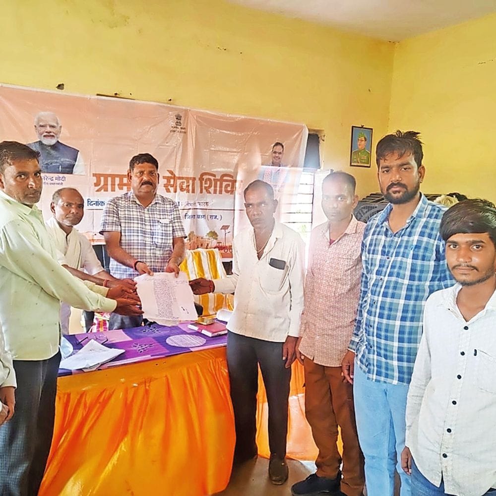 शिविर में राजस्व विभाग ने बंटबारा, सीमाज्ञान व नामांतरण खोले