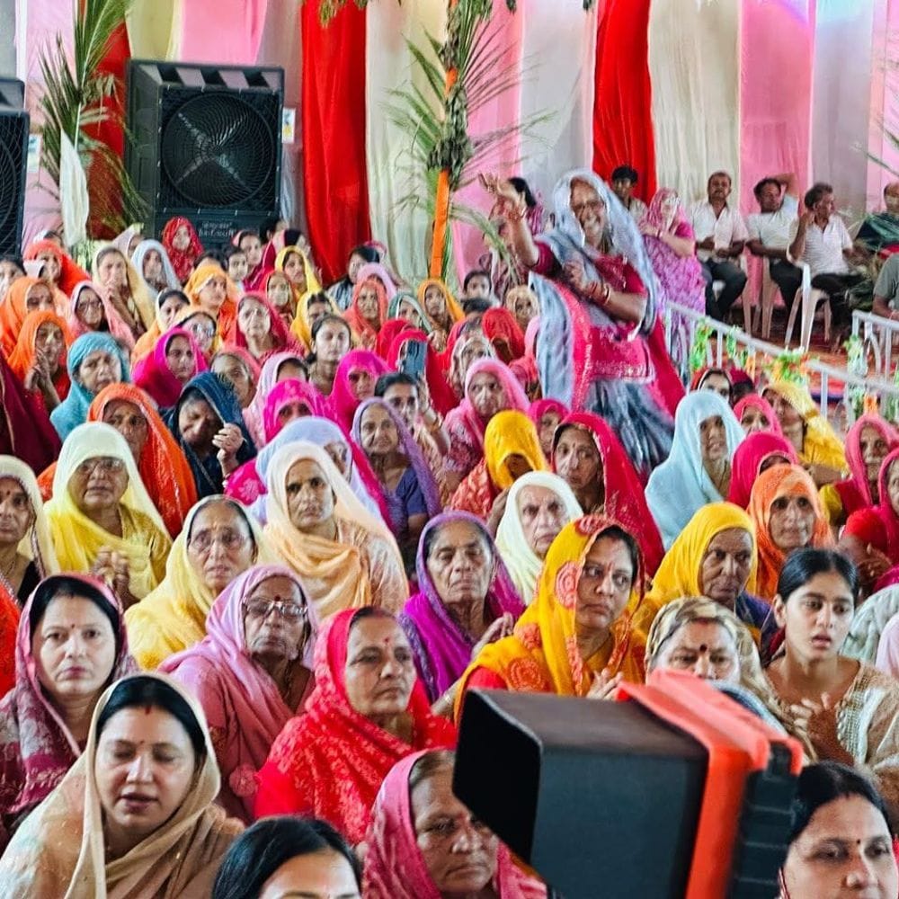 सत्संग ही मनुष्य के कल्याण का सबसे सरल मार्ग: ओझा:सिंदरथ में भागवत कथा संपन्न, कथा में आई पूरी राशि गौशाला को दान