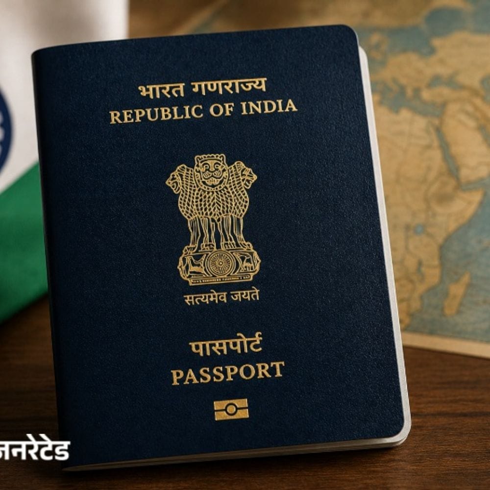 सरकार ने फिर दोहराया- पासपोर्ट नागरिकता का प्रमाण नहीं:यह विदेश यात्रा के लिए जारी होने वाला डॉक्यूमेंट, 8% से भी कम भारतीयों के पास है