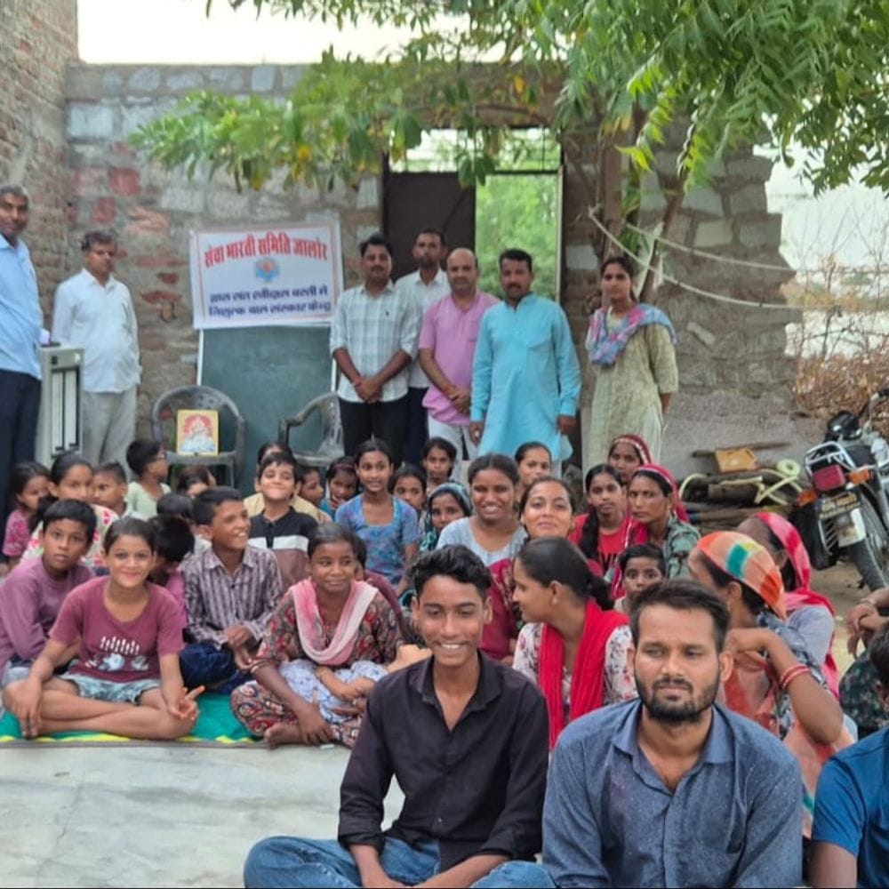 सेवा भारती समिति ने दो बाल संस्कार केंद्र शुरू किए:बोले- शिक्षा और संस्कार पर दिया जाए जोर
