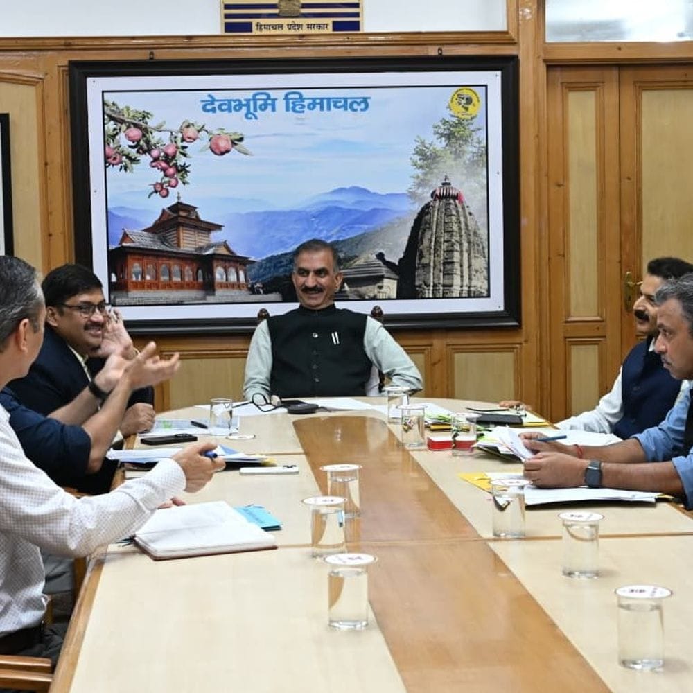 PM की मौजूदगी में किशाऊ परियोजना का MOU जल्द:हिमाचल CM ने हाई पावर कमेटी की मीटिंग ली; कहा-बिना निवेश 600 करोड़ की होगी कमाई